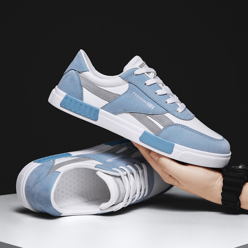 New Student All-match Flat Casual Canvas Shoes Lace-up Non-slip Sneakers Men's Shoes