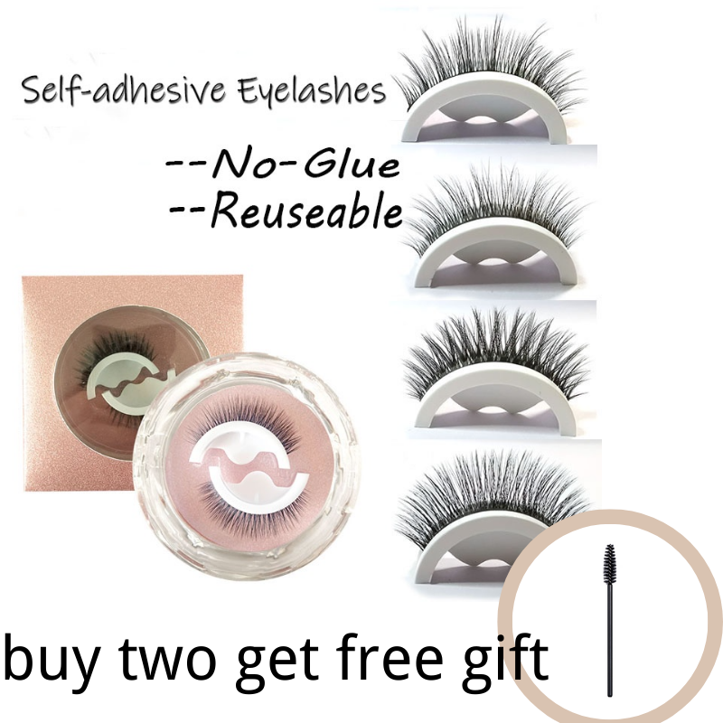 3D Professional Self Adhesive Eyelashes False Eyelashes Lashes Extension Makeup Tools