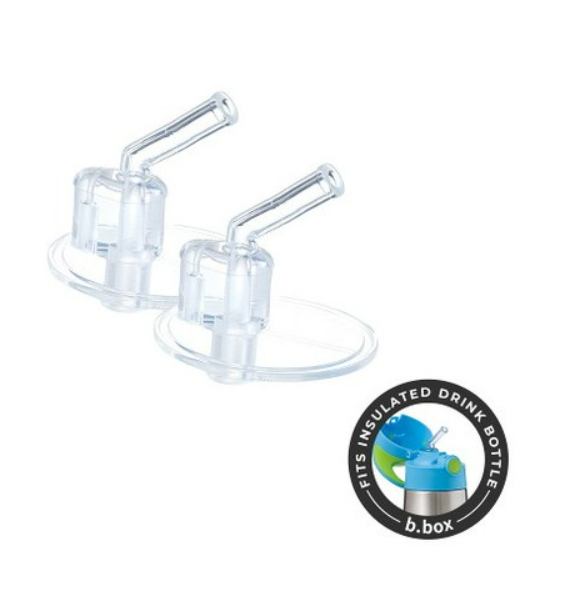 [B.Box] 350ml Insulated Drink Bottle + Handle + 2 Additional Straws ● b box Stainless Water Bottle ● bbox Insulating Double Wall Stainless Steel ● Keeps Cold up to 8 Hours ● Keep Warm 6 Hours ● b box 