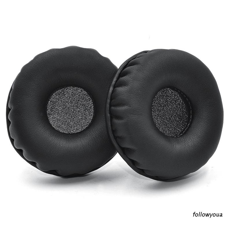 Jabra Replacement Leather Ear Pads Cushion Cover Earpads for Jabra Evolve 20 20se 30 30II 40 65 Headset