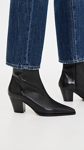 Hedvig Calf Leather Black Boots