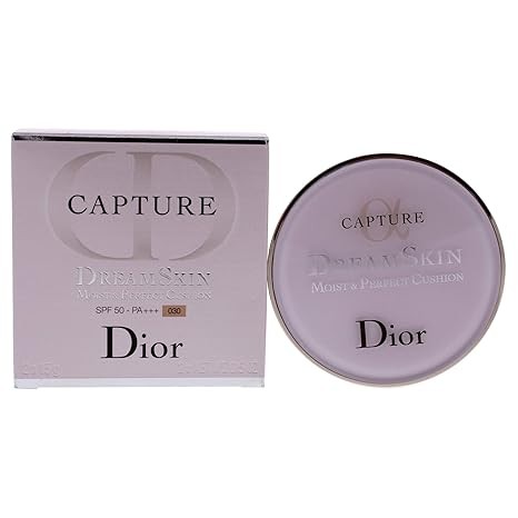 Dior Capture Dreamskin Moist and Perfect Cushion SPF 50-030 Medium Beiger for Women - 2 x 0.5 oz Foundation